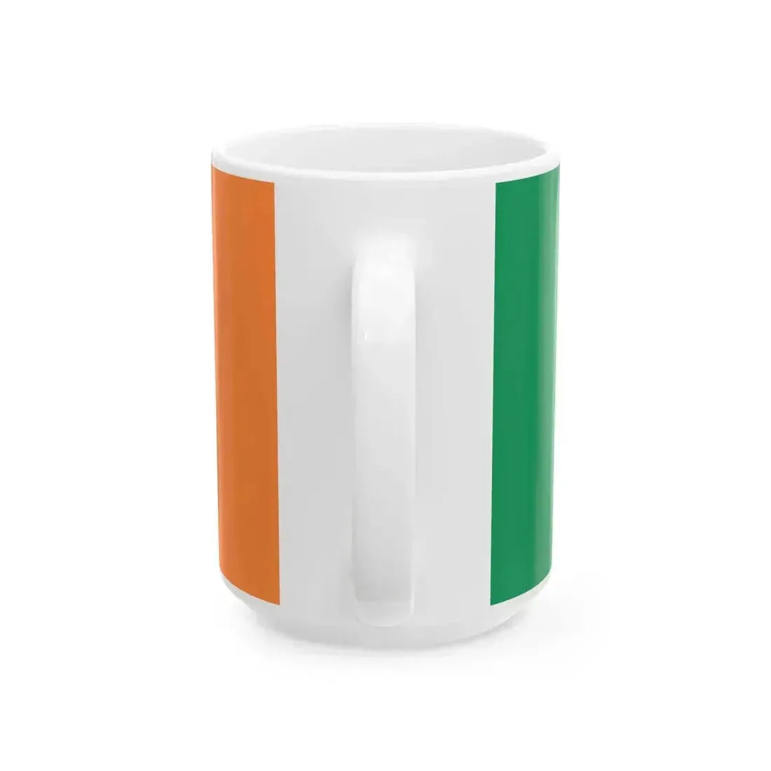 Flag of Ireland with Easter Proclamation (Ireland) White Coffee Mug - Go Mug Yourself