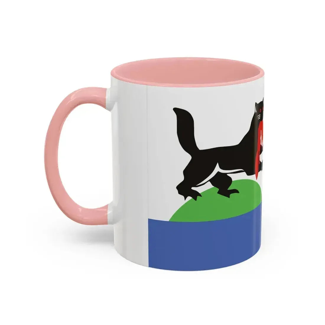 Flag of Irkutsk Russia - Accent Coffee Mug - Go Mug Yourself
