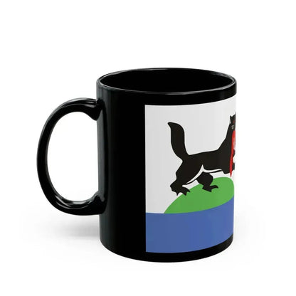 Flag of Irkutsk Russia - Black Coffee Mug - Go Mug Yourself