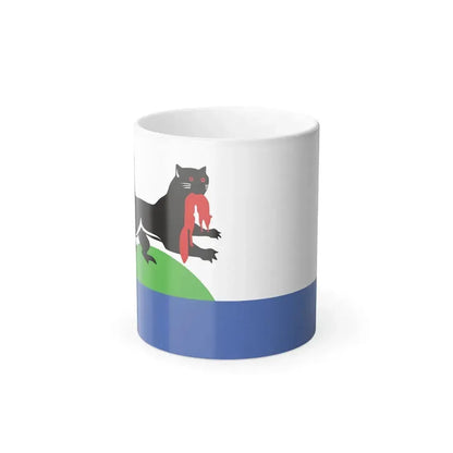 Flag of Irkutsk Russia - Color Changing Coffee Mug 11oz - Go Mug Yourself