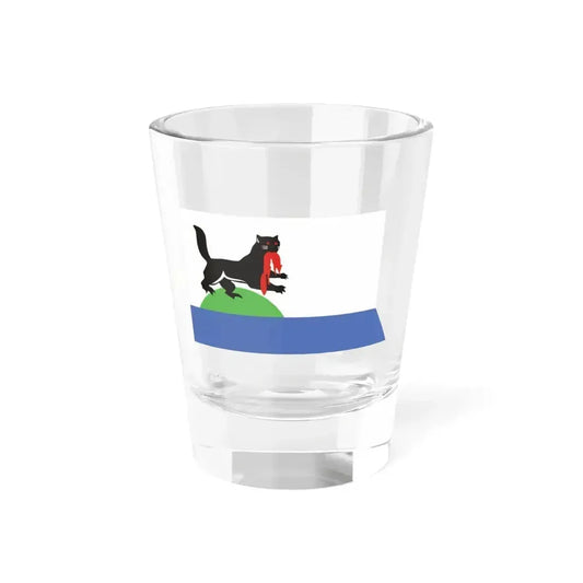 Flag of Irkutsk Russia - Shot Glass 1.5oz 1.5oz - Go Mug Yourself