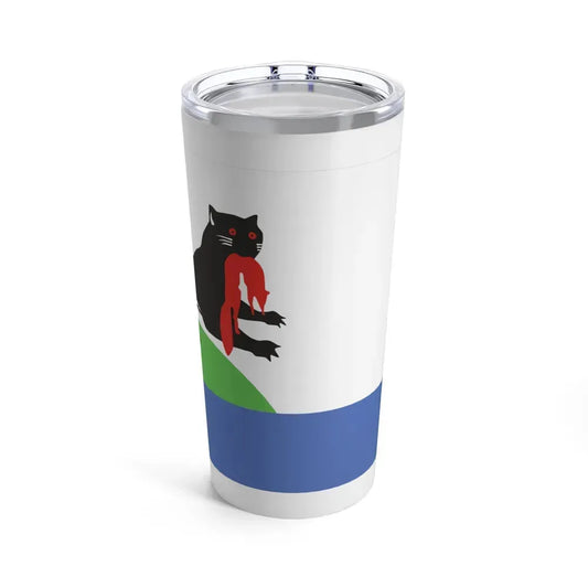 Flag of Irkutsk Russia - Tumbler 20oz 20oz - Go Mug Yourself