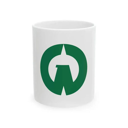 Flag of Iruma Saitama (Japan) White Coffee Mug 11oz - Go Mug Yourself