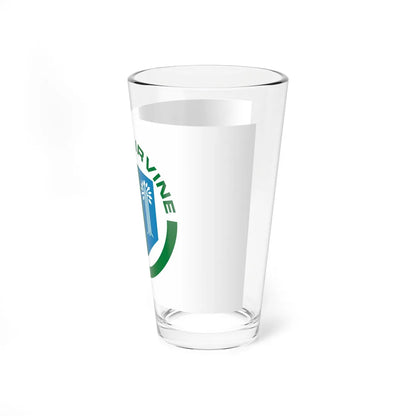 Flag of Irvine California (United States) Pint Glass 16oz - Go Mug Yourself