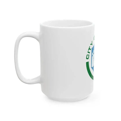 Flag of Irvine California (United States) White Coffee Mug - Go Mug Yourself