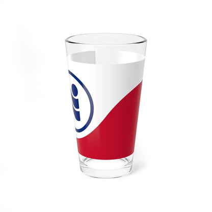 Flag of Irving Texas (United States) Pint Glass 16oz 16oz - Go Mug Yourself