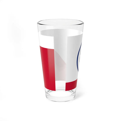 Flag of Irving Texas (United States) Pint Glass 16oz - Go Mug Yourself