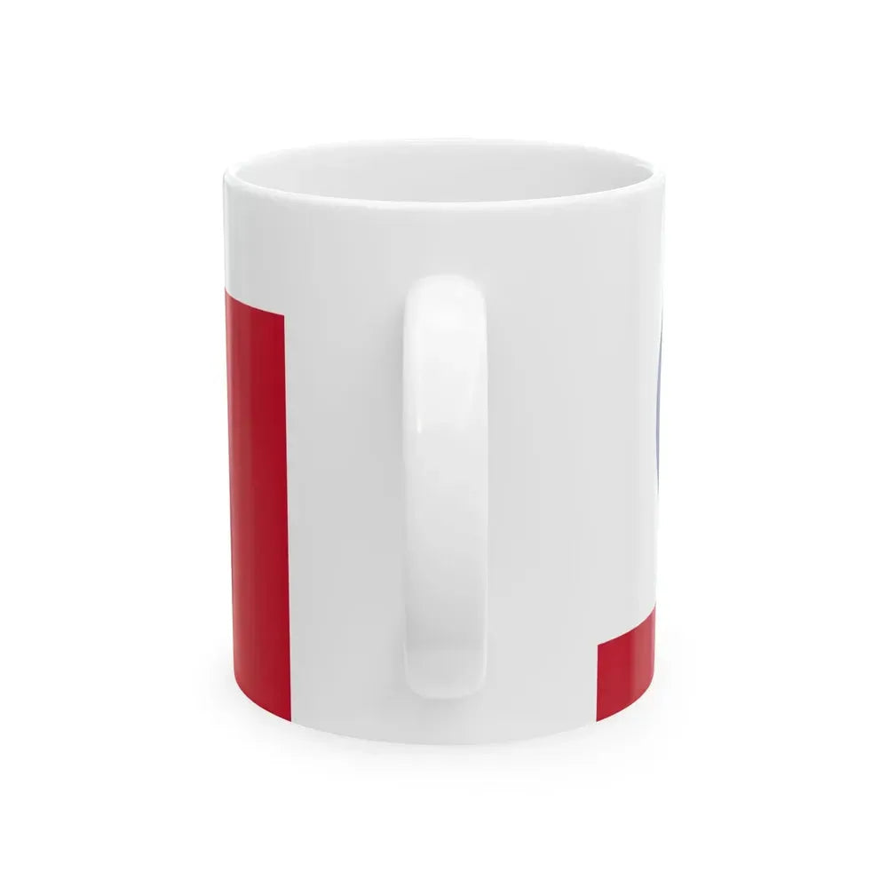 Flag of Irving Texas (United States) White Coffee Mug - Go Mug Yourself