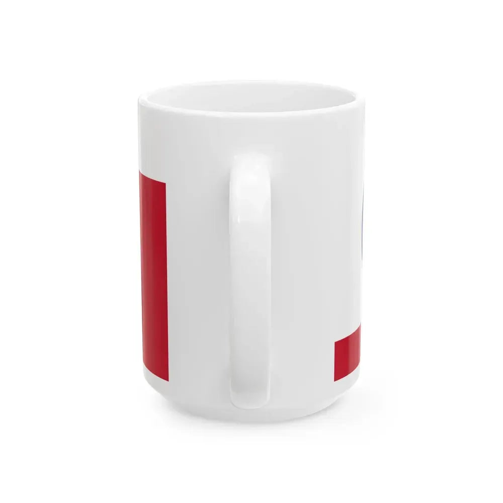 Flag of Irving Texas (United States) White Coffee Mug - Go Mug Yourself