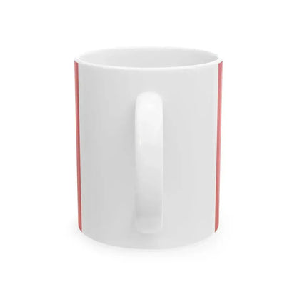 Flag of Isa Boletini 1910 (Albania) White Coffee Mug - Go Mug Yourself