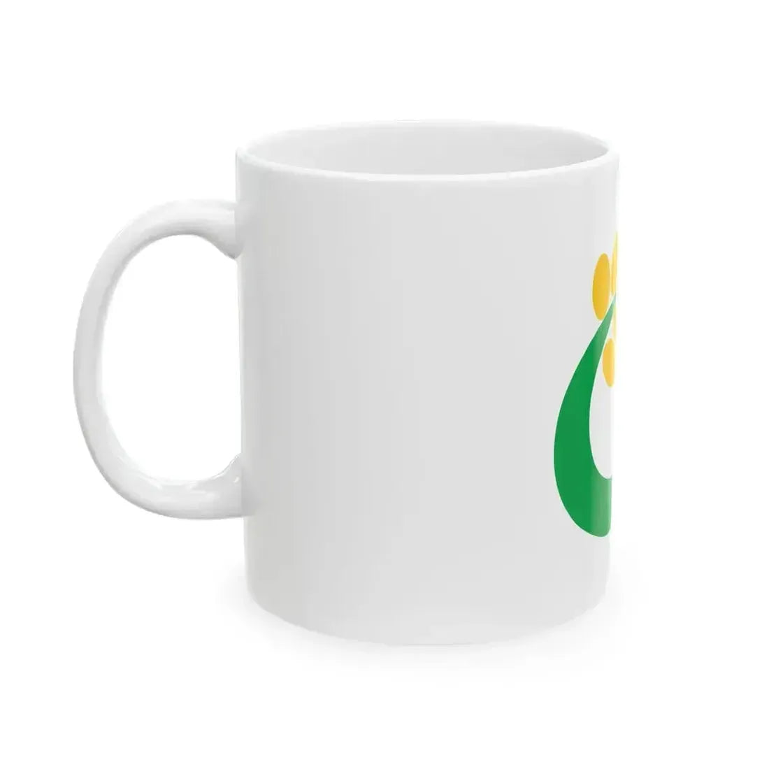 Flag of Isa Kagoshima (Japan) White Coffee Mug - Go Mug Yourself