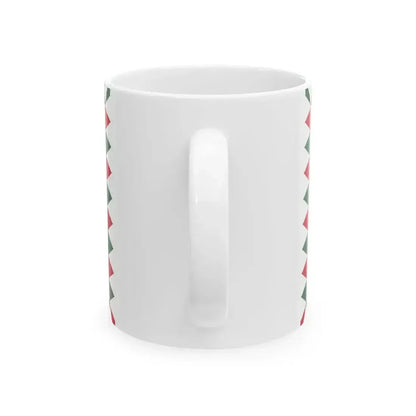 Flag of Isaszeg (Hungary) White Coffee Mug - Go Mug Yourself