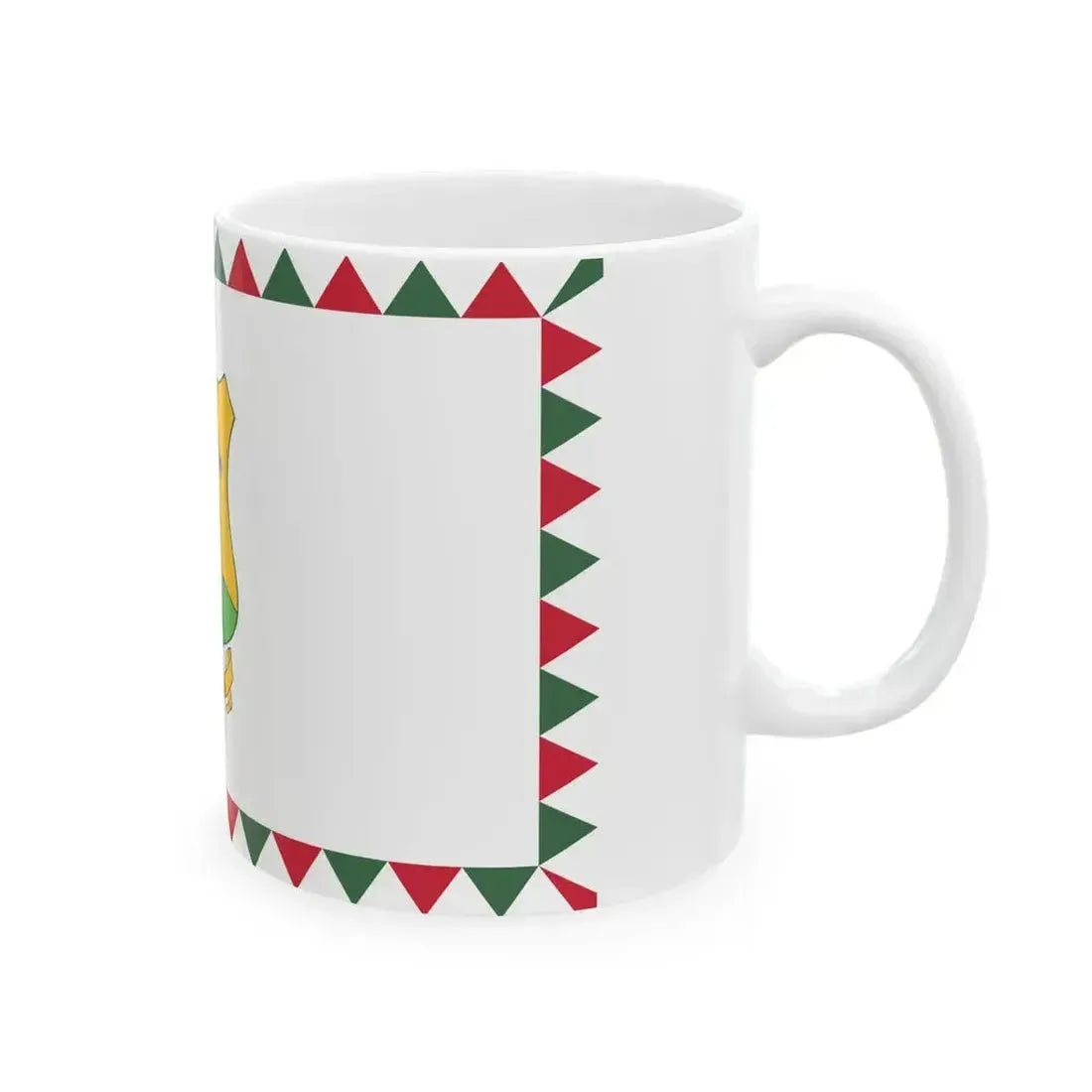 Flag of Isaszeg (Hungary) White Coffee Mug - Go Mug Yourself