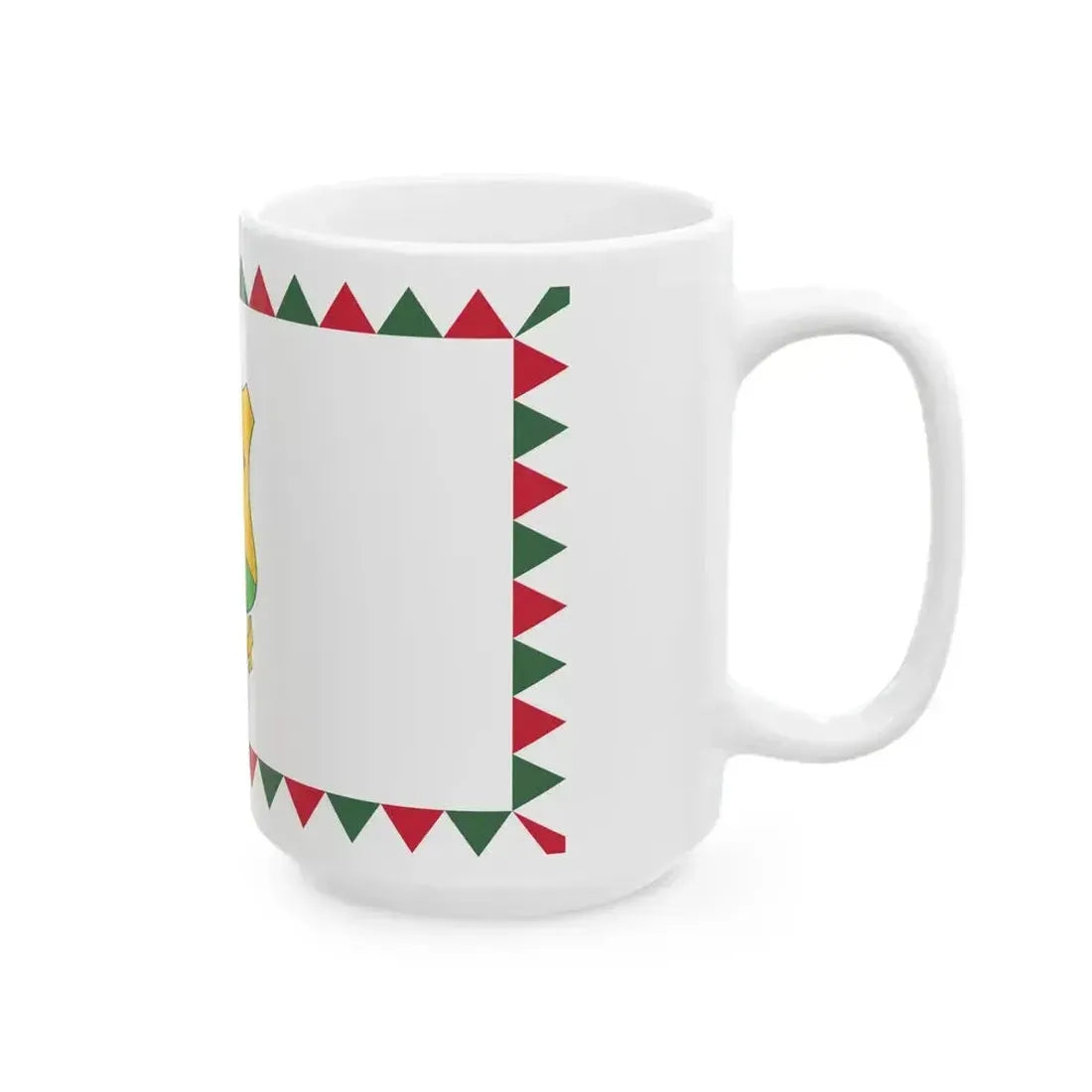 Flag of Isaszeg (Hungary) White Coffee Mug - Go Mug Yourself