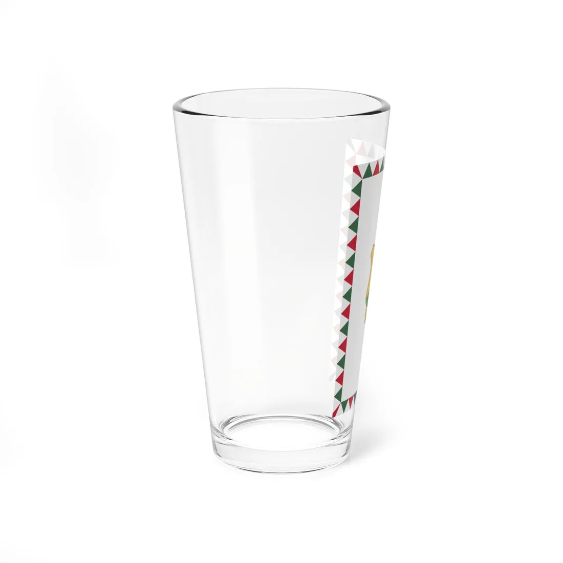 Flag of Isaszeg vertical (Hungary) Pint Glass 16oz - Go Mug Yourself