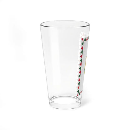 Flag of Isaszeg vertical (Hungary) Pint Glass 16oz - Go Mug Yourself
