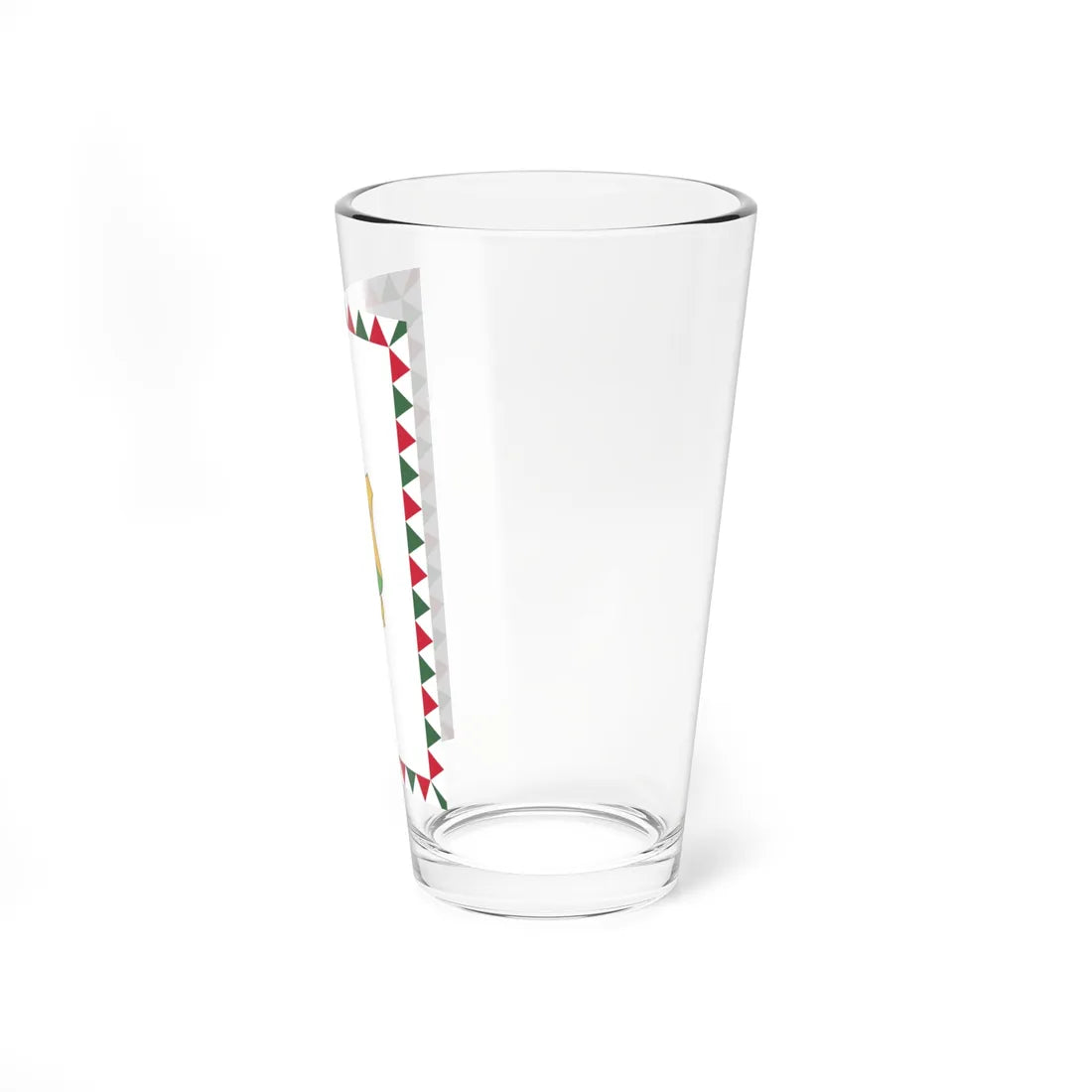 Flag of Isaszeg vertical (Hungary) Pint Glass 16oz - Go Mug Yourself