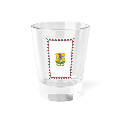Flag of Isaszeg vertical (Hungary) Shot Glass 1.5oz 1.5oz - Go Mug Yourself