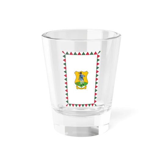 Flag of Isaszeg vertical (Hungary) Shot Glass 1.5oz 1.5oz - Go Mug Yourself
