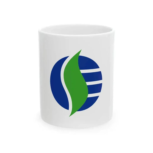 Flag of Ise Mie (Japan) White Coffee Mug 11oz - Go Mug Yourself
