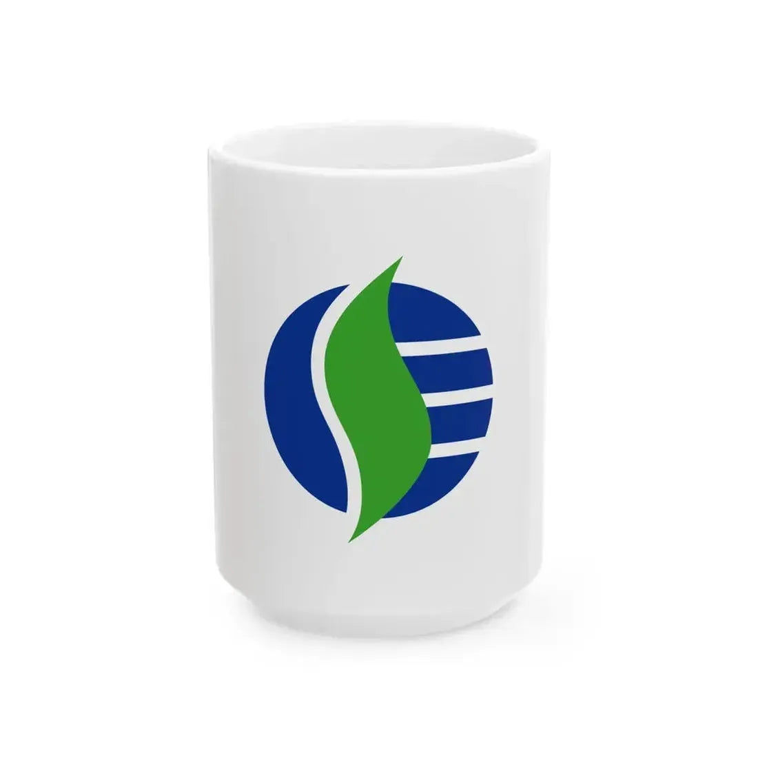 Flag of Ise Mie (Japan) White Coffee Mug 15oz - Go Mug Yourself
