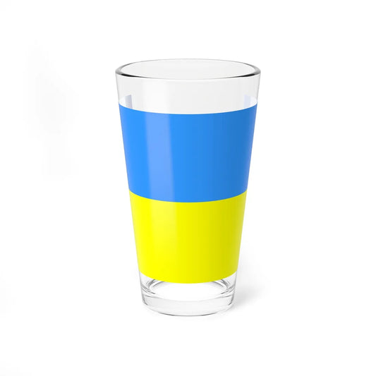 Flag of Isenburg County (Germany) Pint Glass 16oz 16oz - Go Mug Yourself