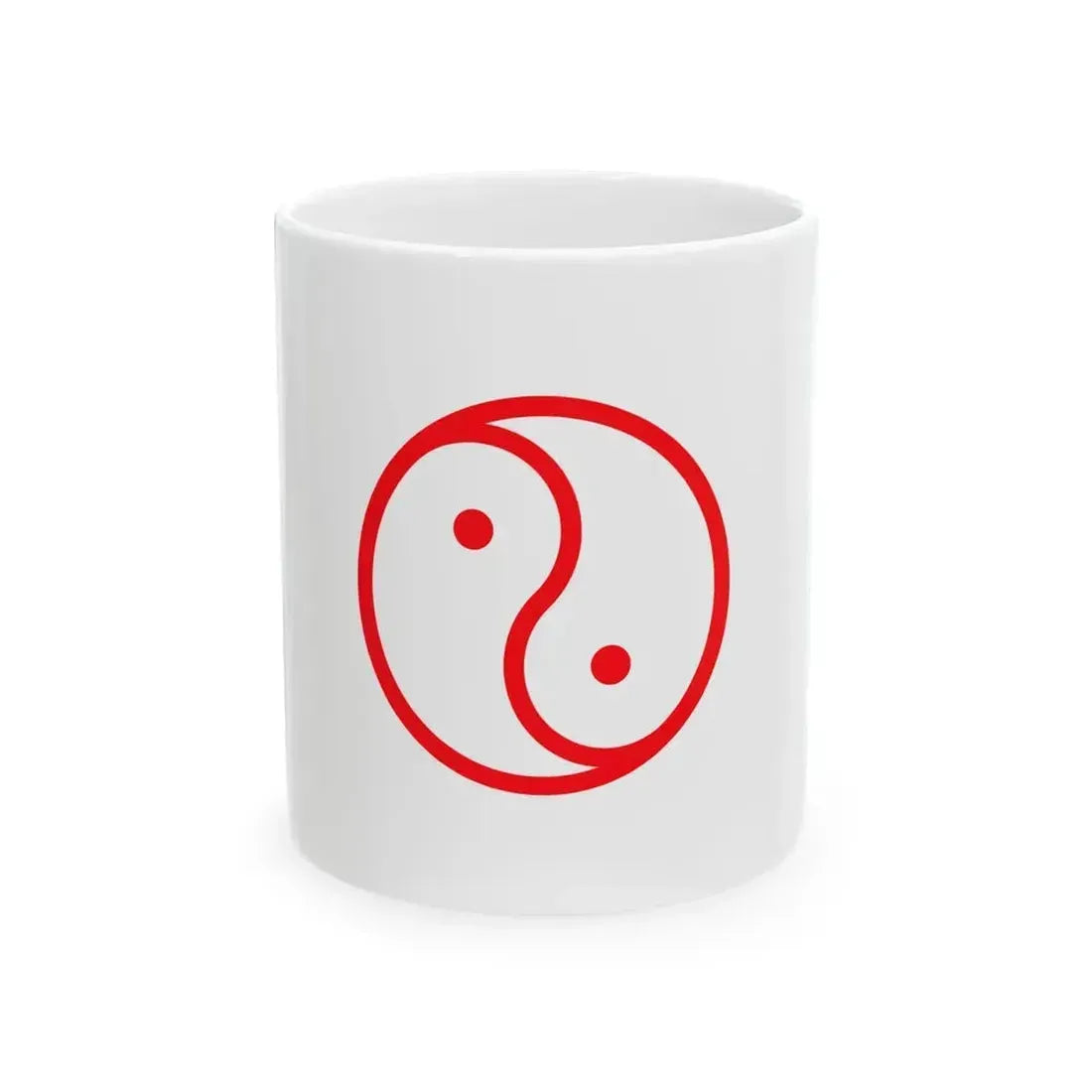 Flag of Isesaki Gunma (Japan) White Coffee Mug 11oz - Go Mug Yourself