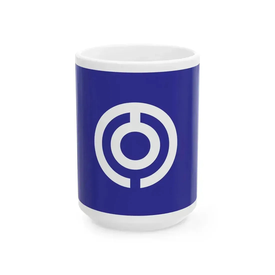 Flag of Ishigaki Okinawa (Japan) White Coffee Mug 15oz - Go Mug Yourself