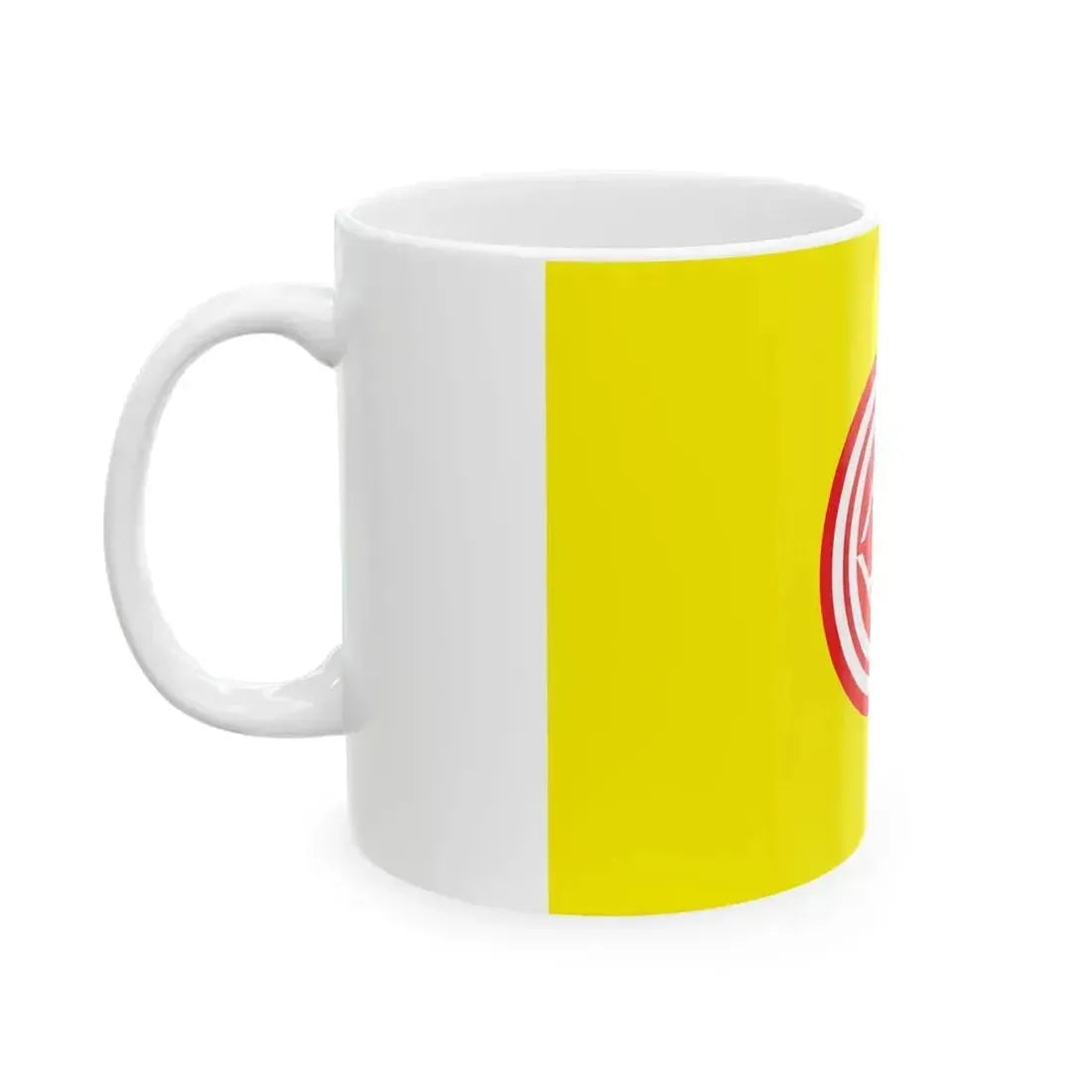 Flag of Ishikari Hokkaido 1927-1996 (Japan) White Coffee Mug - Go Mug Yourself