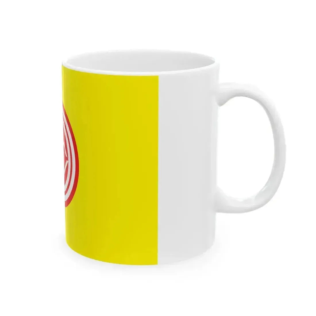 Flag of Ishikari Hokkaido 1927-1996 (Japan) White Coffee Mug - Go Mug Yourself