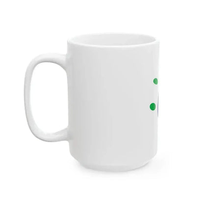Flag of Ishikari Hokkaido (Japan) White Coffee Mug - Go Mug Yourself