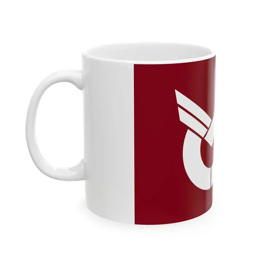 Flag of Ishikawa Fukushima (Japan) White Coffee Mug - Go Mug Yourself