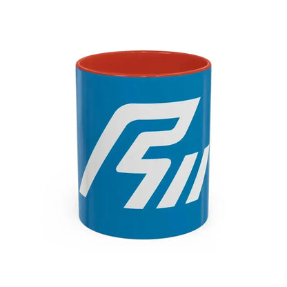 Flag of Ishikawa Prefecture Japan - Accent Coffee Mug 11oz Red - Go Mug Yourself