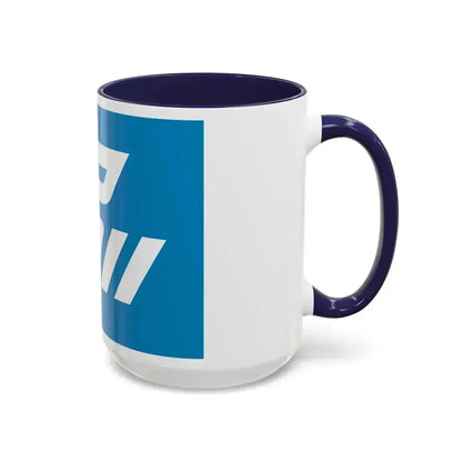 Flag of Ishikawa Prefecture Japan - Accent Coffee Mug - Go Mug Yourself