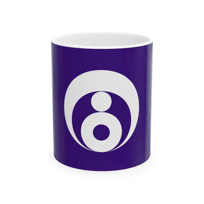 Flag of Ishinomaki Miyagi (Japan) White Coffee Mug 11oz - Go Mug Yourself