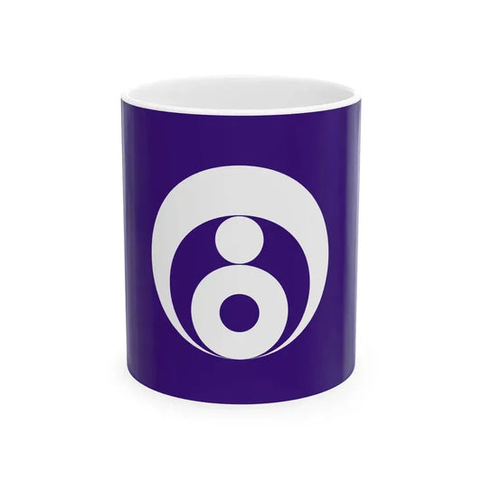Flag of Ishinomaki Miyagi (Japan) White Coffee Mug 11oz - Go Mug Yourself