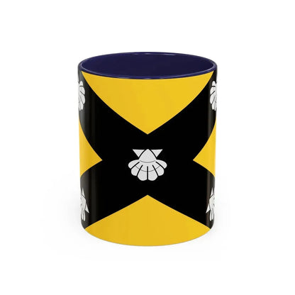 Flag of Isla Malta - Accent Coffee Mug 11oz Navy - Go Mug Yourself