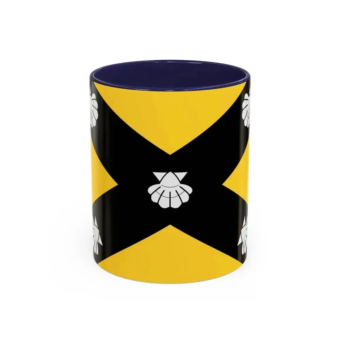 Flag of Isla Malta - Accent Coffee Mug 11oz Navy - Go Mug Yourself