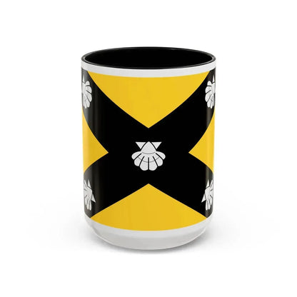 Flag of Isla Malta - Accent Coffee Mug 15oz Black - Go Mug Yourself