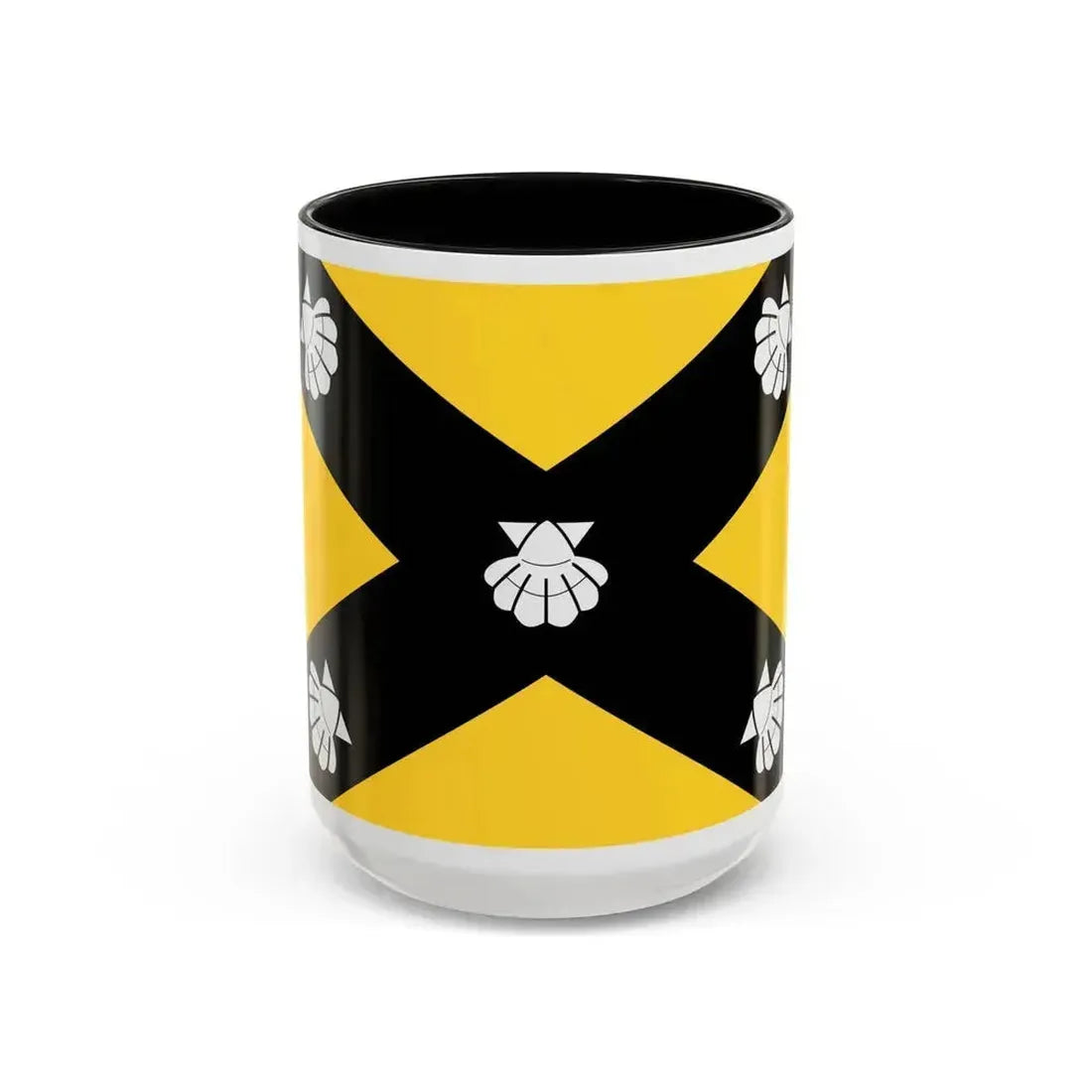 Flag of Isla Malta - Accent Coffee Mug 15oz Black - Go Mug Yourself