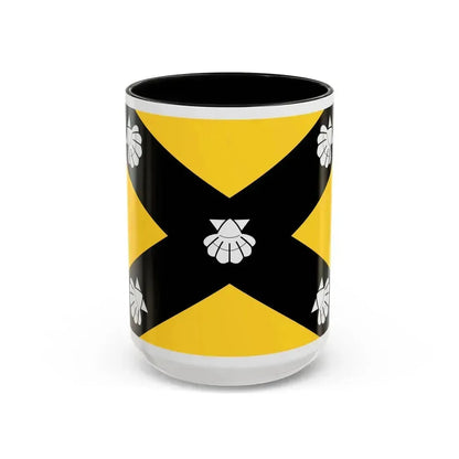 Flag of Isla Malta - Accent Coffee Mug 15oz Black - Go Mug Yourself