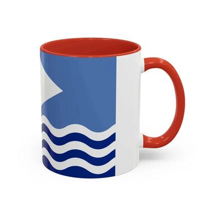Flag of Isle of Wight UK - Accent Coffee Mug - Go Mug Yourself