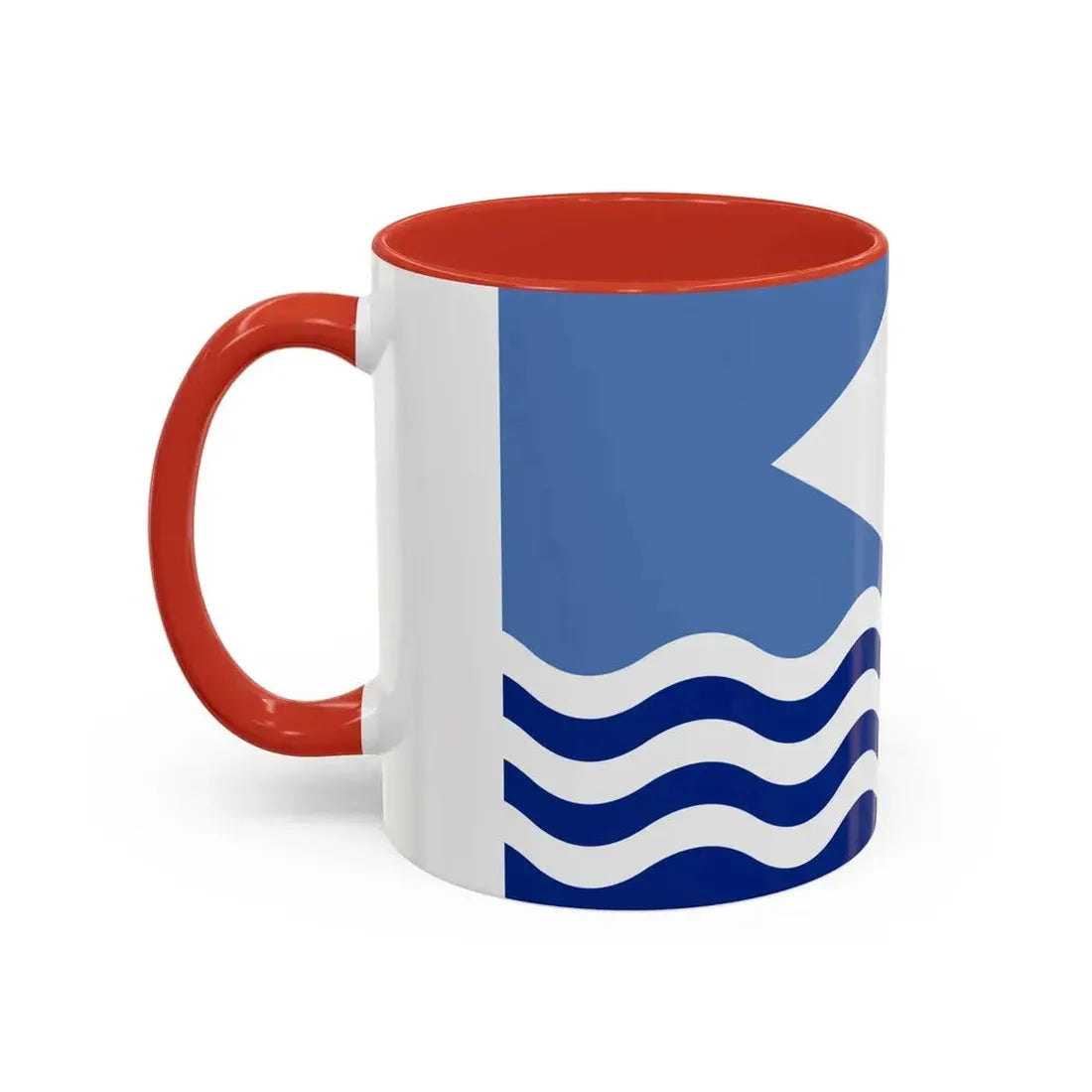 Flag of Isle of Wight UK - Accent Coffee Mug - Go Mug Yourself