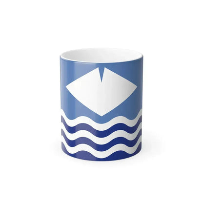 Flag of Isle of Wight UK - Color Changing Coffee Mug 11oz - Go Mug Yourself