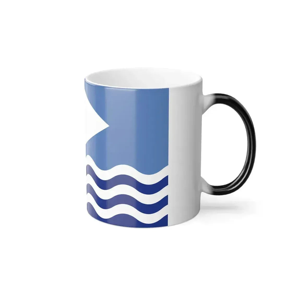 Flag of Isle of Wight UK - Color Changing Coffee Mug - Go Mug Yourself