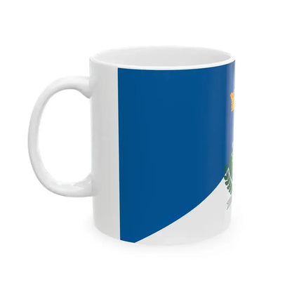 Flag of Ispank (Hungary) White Coffee Mug - Go Mug Yourself