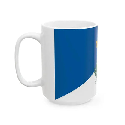 Flag of Ispank (Hungary) White Coffee Mug - Go Mug Yourself