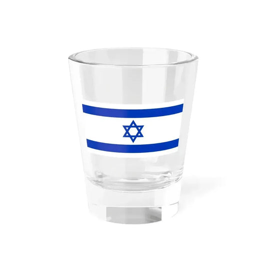 Flag of Israel 1-2 (Israel) Shot Glass 1.5oz 1.5oz - Go Mug Yourself