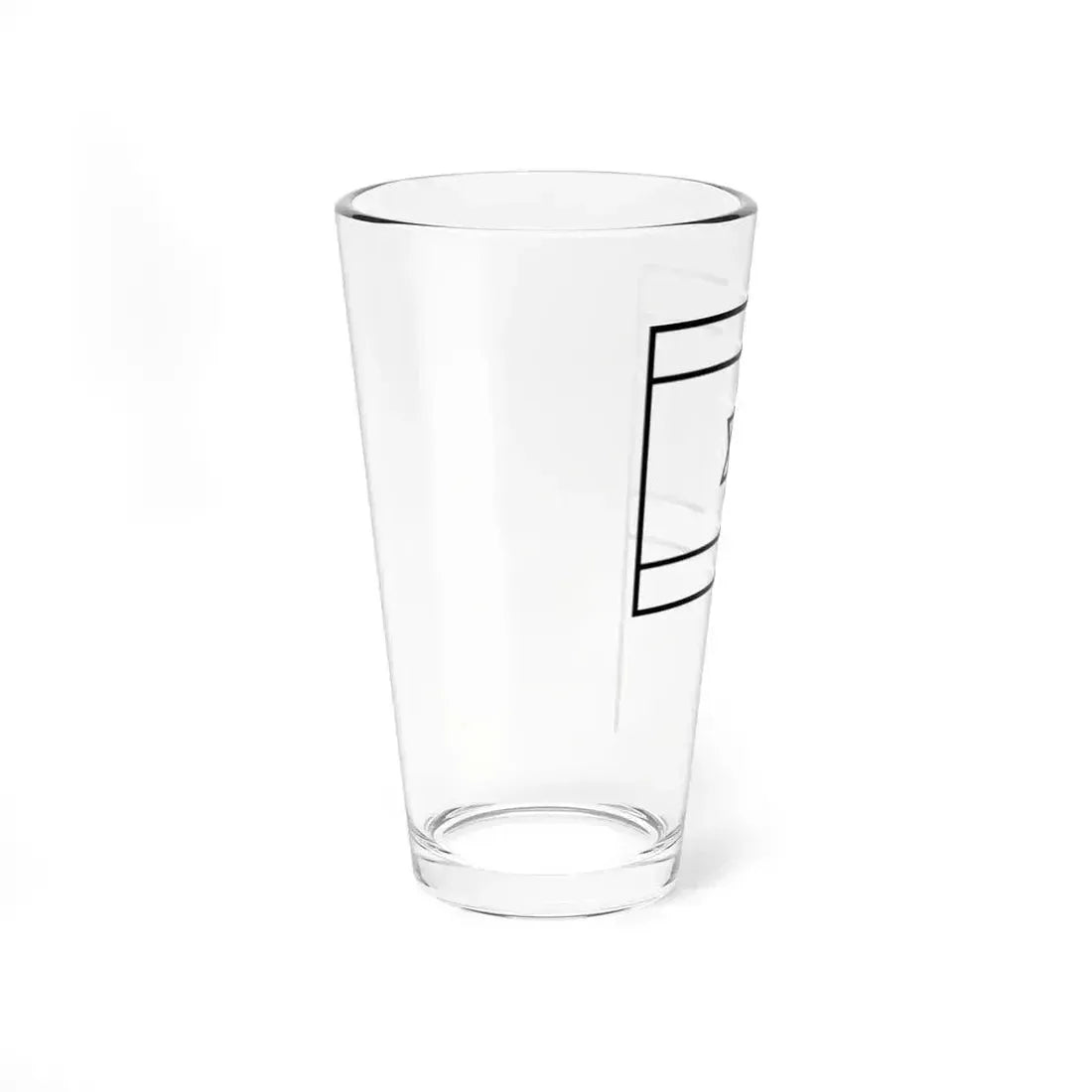 Flag of Israel 137144 - The Noun Project (Israel) Pint Glass 16oz - Go Mug Yourself