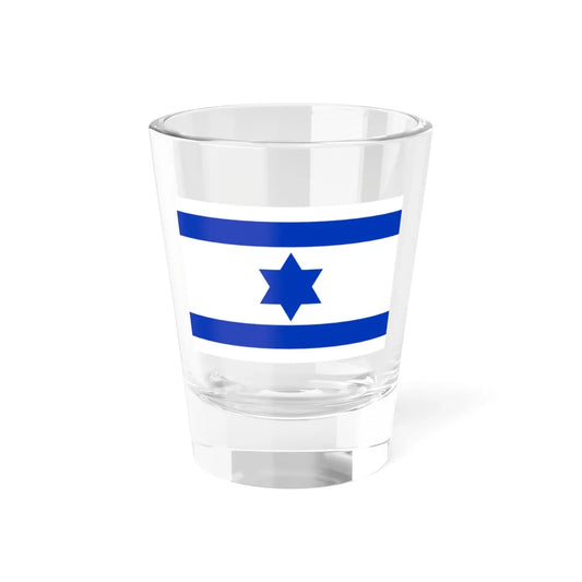 Flag of Israel 1948 3-2 (Israel) Shot Glass 1.5oz 1.5oz - Go Mug Yourself